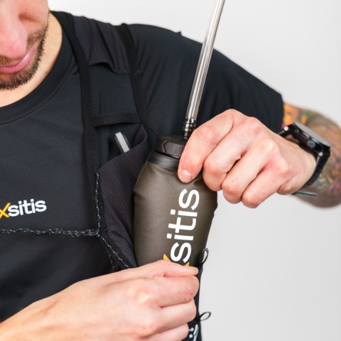 Kamizelka biegowa Oxsitis Ghost 8 - black - softflask 1