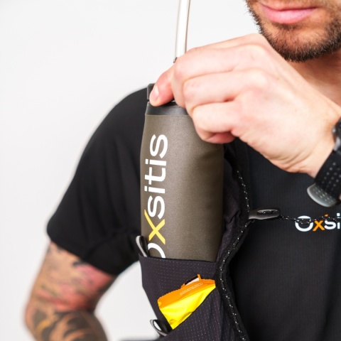 Kamizelka biegowa Oxsitis Ghost 8 - black - softflask 3