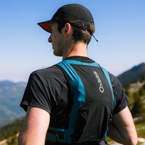 Kamizelka biegowa Oxsitis Gravity 10 - lake - lifestyle 1