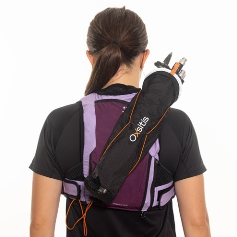 Kamizelka biegowa damska Oxsitis Gravity 10 - lilac - quiver (brak w zestawie)