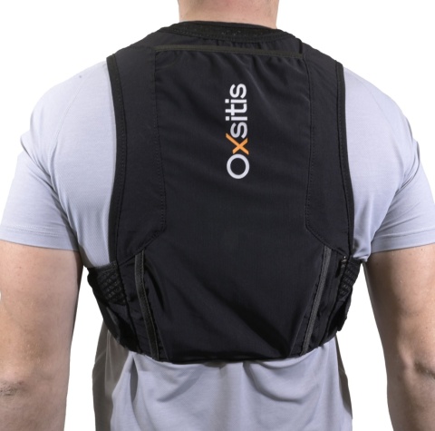Kamizelka biegowa Oxsitis Gravity 10 - black - tył model