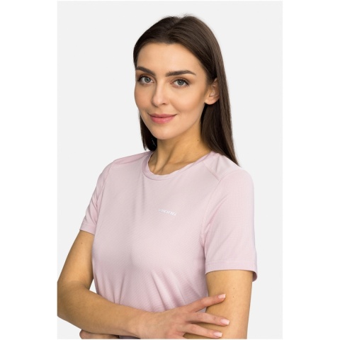 Koszulka damska Viking Tover Lady Polartec - różowy - przód góra