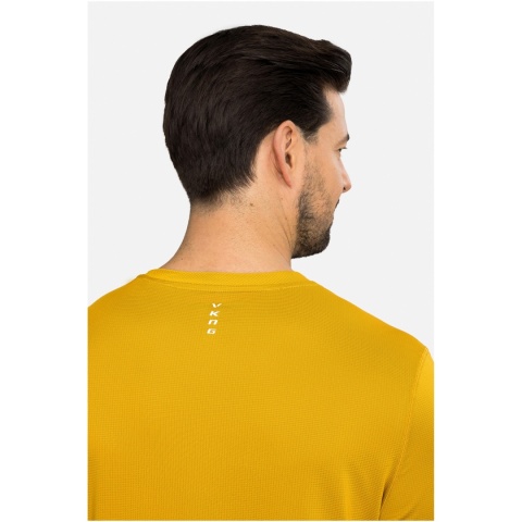 Koszulka męska Viking Tover Man Polartec - żółty - z bliska tył