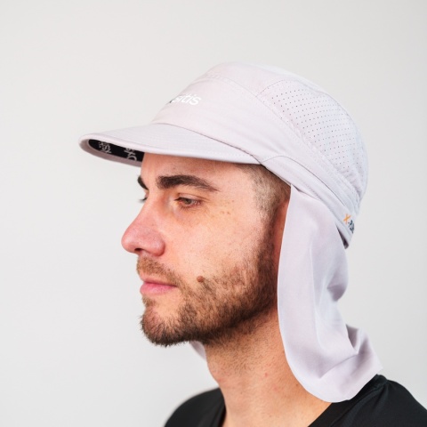 Czapka do biegania Oxsitis X-Plore Cap - grey - bok 2