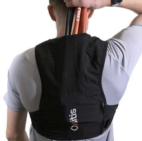 Kamizelka biegowa Oxsitis Gravity 5 - black - kije