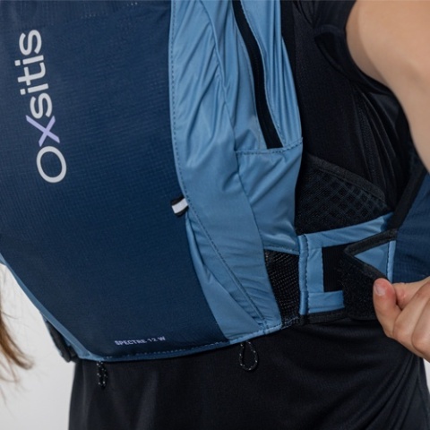 Plecak biegowy damski Oxsitis Spectre 12 - cloud blue - regulacja