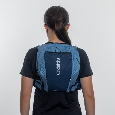 Plecak biegowy damski Oxsitis Spectre 12 - cloud blue - tył