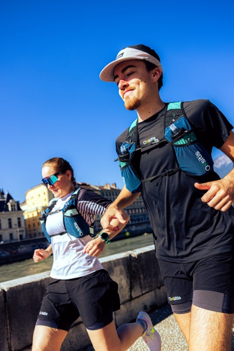 Kamizelka biegowa Oxsitis Gravity 5 - green - lifestyle 1