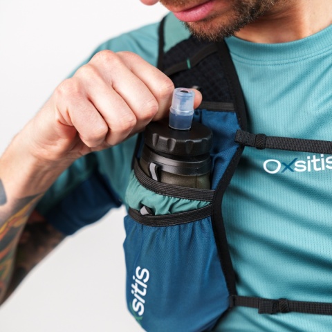 Kamizelka biegowa Oxsitis Gravity 5 - green - picie