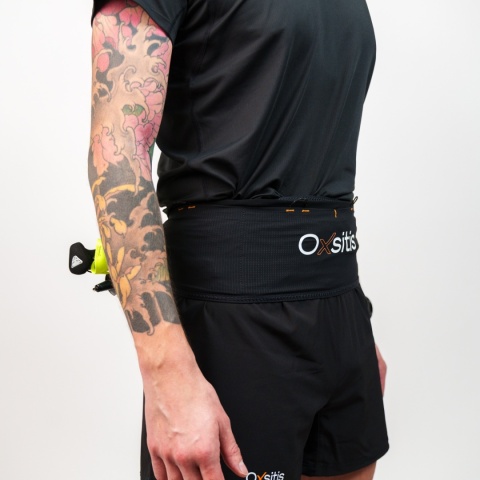 Pas biegowy Oxsitis Ghost Slimbelt - black - użycie 4