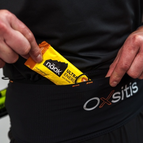 Pas biegowy Oxsitis Ghost Slimbelt - black - użycie 5