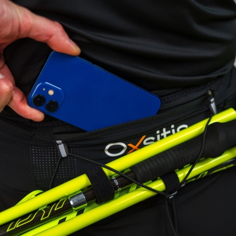 Pas biegowy Oxsitis Ghost Slimbelt - black - użycie 8