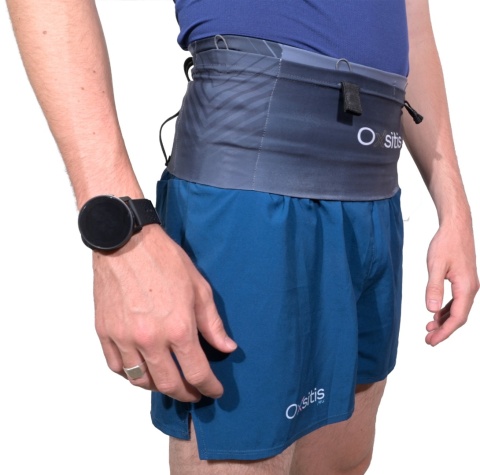 Pas biegowy Oxsitis Spectre Slimbelt - navy blue - bok