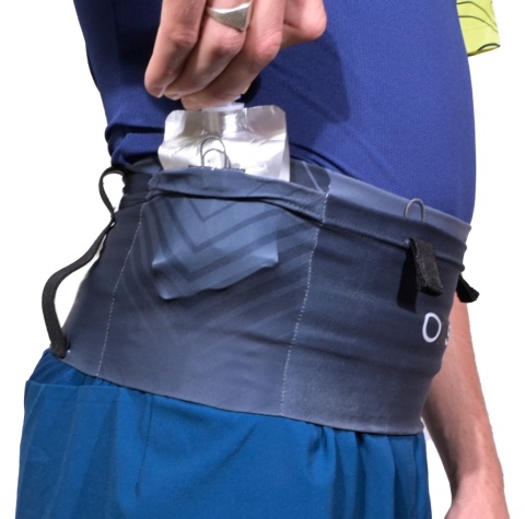 Pas biegowy Oxsitis Spectre Slimbelt - navy blue - kieszeń bok