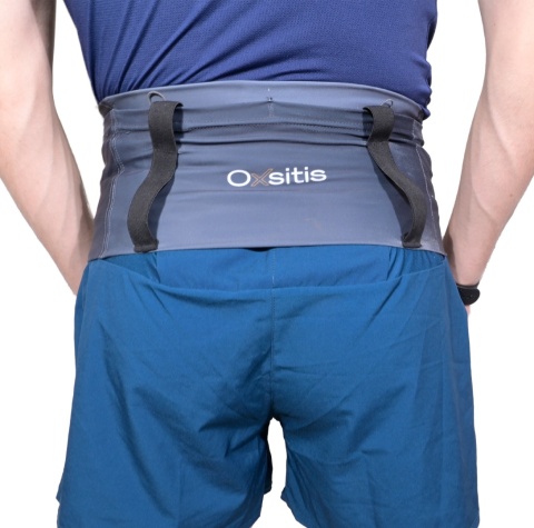 Pas biegowy Oxsitis Spectre Slimbelt - navy blue - tył