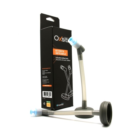 Ustniki z rurką Oxsitis Soft Flask Pipette Kit Angled - 2 szt. - opakowanie