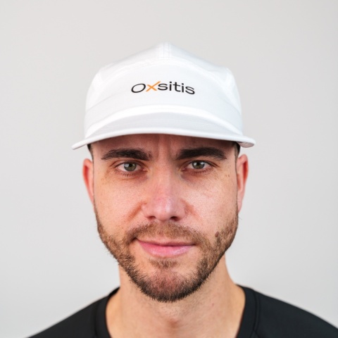 Czapka z daszkiem Oxsitis X-Flex Cap - white - przód