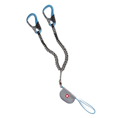Lonża via ferrata Ocun Captur Lite Swivel - niebieski - główne