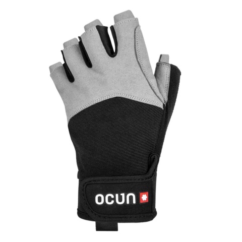 Rękawiczki wspinaczkowe via ferrta Ocun Cima - szary - główne