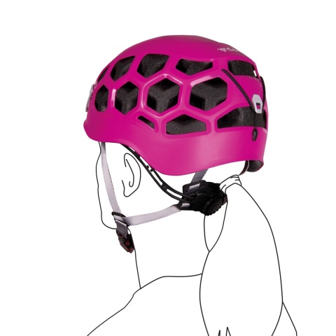 Kask wspinaczkowy damski Camp Ikon Nova - fuksja - skos