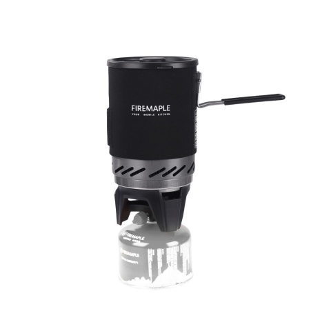 Kuchenka turystyczna FireMaple FMS X1 Pro - black red - czarny pokrowiec