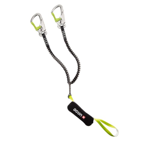 Zestaw Ocun Via Ferrata Twist Set - szary - lonża