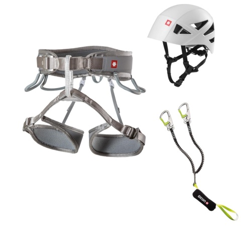 Zestaw Ocun Via Ferrata Twist Shard Set - szary - główne