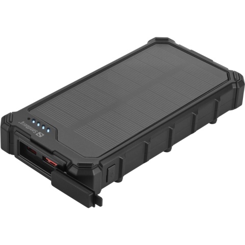 Powerbank solarny Sandberg Solar Powerbank CampLED 10000 z lampą LED - główne