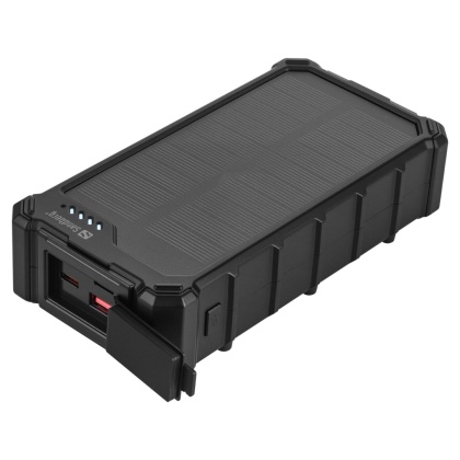 Powerbank solarny Sandberg Solar Powerbank CampLED 20000 z lampą LED