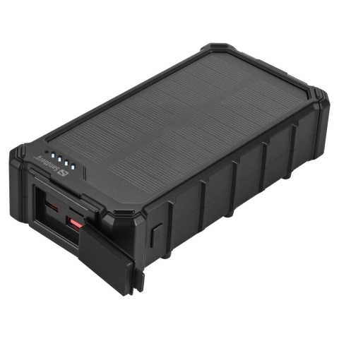 Powerbank solarny Sandberg Solar Powerbank CampLED 20000 z lampą LED - główne