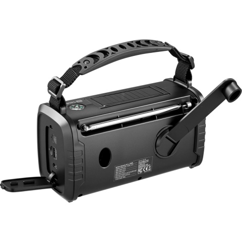 Radio wielofunkcyjne Sandberg Survivor DAB Radio All-in-1 20000 - złącza