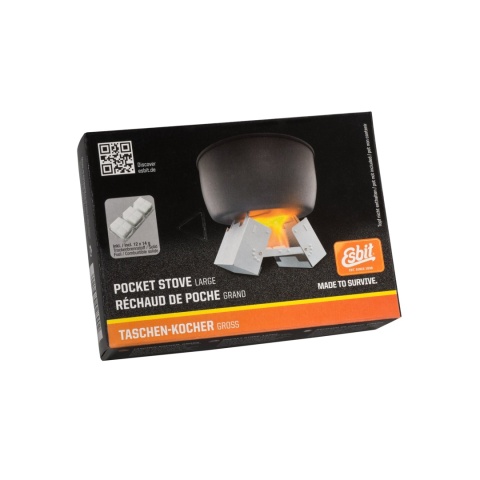 Kuchenka na paliwo stałe Esbit Pocket Stove Large 12x14 g - opakowanie