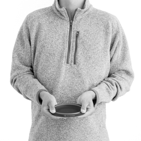 Miska składana Sea to Summit Frontier Ultralight Collapsible Bowl Large - w ręce