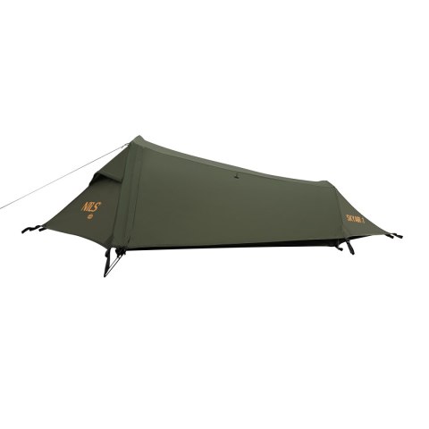 Namiot trekkingowy 1-osobowy Nils Camp NC2501 Ultralight SkyAir - olive - bok