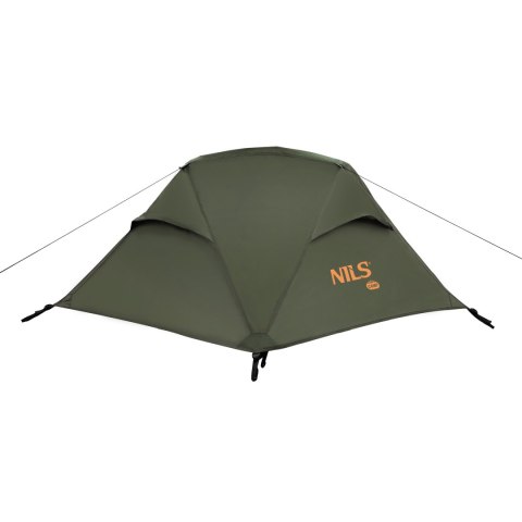 Namiot trekkingowy 1-osobowy Nils Camp NC2501 Ultralight SkyAir - olive - przód