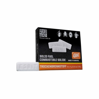 Paliwo stałe Esbit Solid Fuel Tablets 20x4 g do kuchenek turystycznych