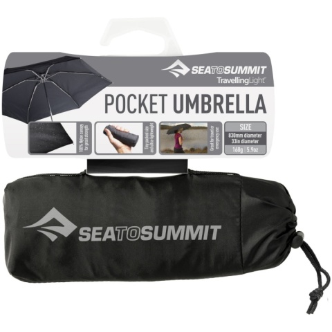 Parasolka turystyczna Sea To Summit Pocket Umbrella - zapakowana