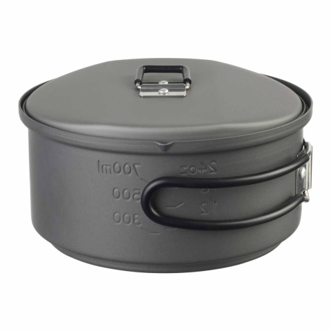 Zestaw do gotowania Esbit Solid Fuel Cookset 1 l z kuchenką na paliwo stałe - garnek 3