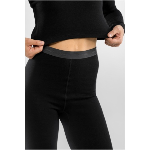 Bielizna termoaktywna damska Viking Meriboo Lady Set Merino - czarny - detal 2