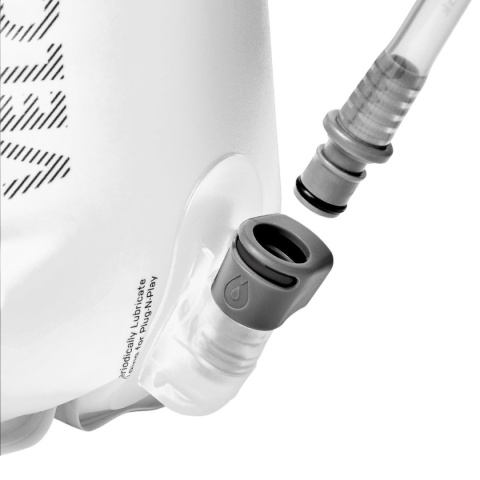 Bukłak na wodę do plecaka HydraPak Velocity 1,5 l - łączenie rurki