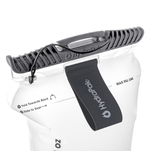 Bukłak na wodę do plecaka HydraPak Velocity 2 l - zamknięcie