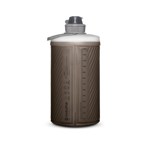 Butelka składana HydraPak Flux 1,5 l - szary - tył