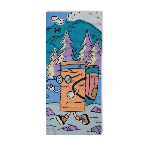 Chusta wielofunkcyjna dziecięca Buff Original EcoStretch Neckwear Youth Teyt - multi - inny widok