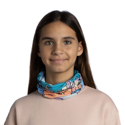 Chusta wielofunkcyjna dziecięca Buff Original EcoStretch Neckwear Youth Teyt - multi - użycie 2