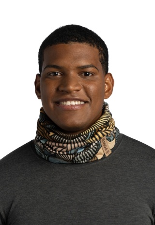 Chusta wielofunkcyjna z wełny merino Buff Merino Lightweight Prints Hinged Arlof POW - multi