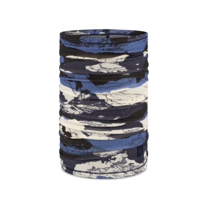 Chusta wielofunkcyjna z wełny merino Buff Merino Lightweight Prints Neckwear - esyr blue