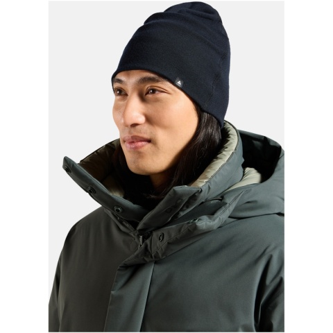 Czapka z wełny merino Odlo Merino Warm Hat - czarny - model 3