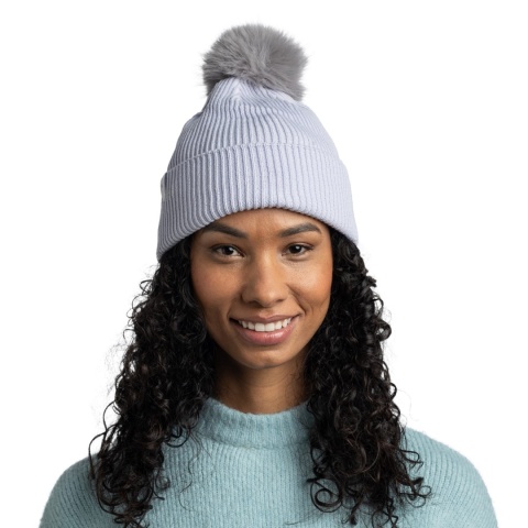 Czapka zimowa Buff Knitted Beanie Kesha - crystal grey (szary) - model 1