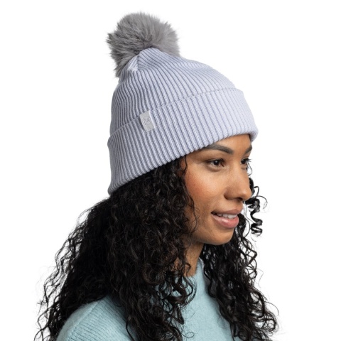 Czapka zimowa Buff Knitted Beanie Kesha - crystal grey (szary) - model 2