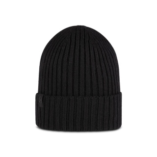 Czapka z wełny merino Buff Knitted Beanie Norval - czarny